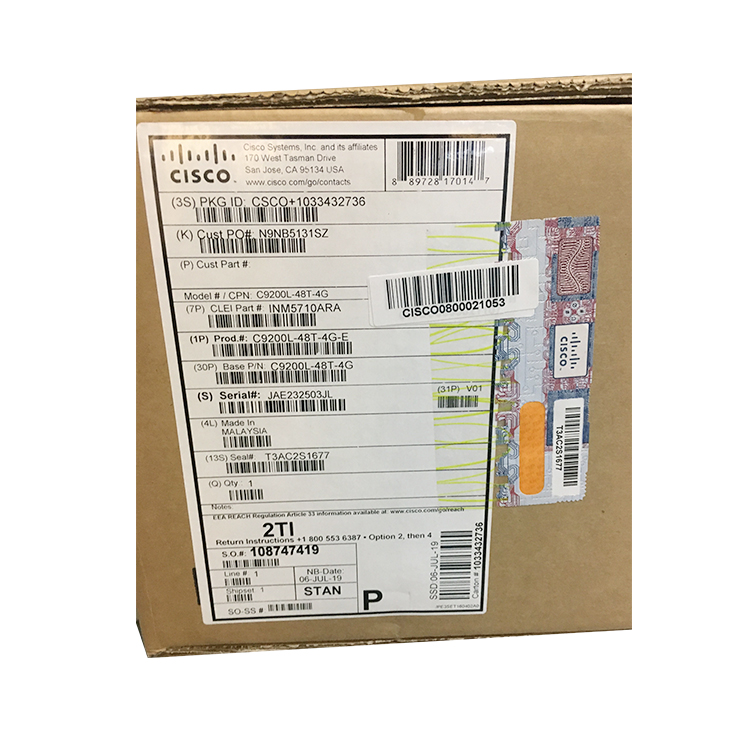 思科 CISCO C9200L-48T-4G-E 交換機(jī)
