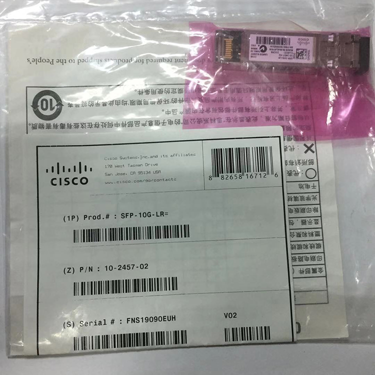 思科 CISCO SFP-10G-LR= 光纖模塊